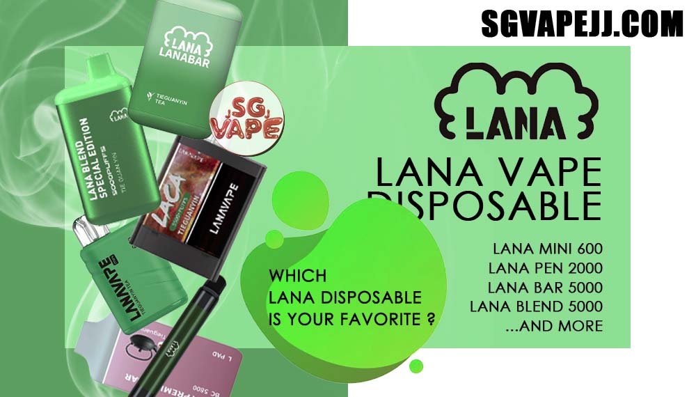 Which LANA DISPOSABLE is your favorite ? Everyone should know that LANA VAPE has many products to choose from. Next, I will list for you one by one a series of products that are popular in the Singapore market. Lana Mini 600 Puffs - View More Lana Mini 600 has a small body , large capacity , compact structure , ultra-thin body , small size, easy to carry . It is full of smoke , rich in taste and high in taste reduction and is made of composite cotton material , with nano-sized particles and molecules , and the atomization effect is better, fresh color, Skin-friendly texture . Independent mechanical adjustable airflow, safe and reliable . Specifition : Nicotine Strength: 2%(20mg) E-Liquid Capacity: 2ml Nicotine Type: Nic Salt Battery Capacity: 500mAh Lana Pen 2000 Puffs - View More LANA PEN 2000 has a 2k Puffs and has fashionable appearance. It uses a stainless steel tube as a carrier and wraps a layer of transparent glass. Lana Vape always pays attention to the user’s comfort and brings customers the ultimate holding experience and is equipped with a high-quality filter cotton core, and the newly developed fog Chemical technology, intelligent temperature control chip, the cigarette holder adopts ergonomic design, which fits most people’s lips and creates a natural smoking experience. Specifition : Nicotine : 5% E-Liquid : 6ml Non-Rechargeable Lana Bar 5000 Puffs - View More The Lana bar 5000 vape launched today has a vaping capacity of 5000 puffs and a stylish and beautiful ceramic can shape, which is very popular among electronic cigarette friends. A light sanding process polishes the exterior for a more comfortable grip. LANA VAPE caters to market demands by designing disposable electronic cigarettes with different appearances. Specifition : Nicotine : 5% Rechargeable Battery Puffs: 5000puff Battery Capacity: 850 mAh. Type-C Port Lana Laca 5500 Puffs - View More This Lana Laca 5.5K Vape Power of a vast universe hidden in a delicate and compact exterior . The easy-to-carry design and up to 5000 puffs of use will always bring you a different and exciting experience.Each puff is like a journey through a starry universe. Try Lana Laca Vape Best seller : Solero Lime , Cool Mint and Iced Lychee ! Specifition : Nicotine 35mg (3.5%) Approx. 5500 puffs Capacity 12ml Rechargeable Battery 600mAh Charging Port: Type-C Lana Premium Bar 5800 Puffs - View More Lana Premium Bar 5800 Puffs Vape is a fantastic choice for anyone looking for a convenient and reliable vaping experience. The kit comes in a compact and light weight design, making it easy to carry with you wherever you go. The device provides up to 5800 puffs, which is more than enough to last for several days of vaping. Additionally, the device is rechargeable, which means that you don’t have to worry about running out of power when you need it most. Another advantage of the Lana Premium Bar 5800  is its ease of use. The device is draw-activated, which means that you simply inhale to activate the device. This makes it ideal for those who are new to vaping or simply prefer a more straightforward experience. Specifition : Puff : 5800 Puffs Nicotine : 3% Capacity : 13ml Battery : 650mAh Charging : Rechargable with Type C Lana Blend 5000 Puffs - View More Lana Blend Special 5000 Puffs  Vape  is a compact and stylish disposable vape kit that offers a convenient and satisfying vaping experience, it is perfect for those who prefer a simple yet stylish look. One of the standout features of the Lanabar 5000 is its flavor options. The device offers a range of flavors to choose from, each with its own unique taste profile. The flavors are well-balanced and do not contain any harsh or irritant ingredients, making for a smooth and enjoyable vaping experience. Whether you prefer sweet, fruity, or menthol flavors, the the Lanabar 5000 has something for everyone. Another advantage of the the Lanabar 5k is its size and portability. The device is small and lightweight, making it easy to carry in your pocket or bag. It’s perfect for those who need a discreet and convenient vaping solution, whether you’re at work, home, or on the go. The disposable design also means that you don’t have to worry about replacing parts or cleaning the device, making it a hassle-free option for those who want a simple and straightforward vaping experience. Specifications : Puff : 5k Puffs Nicotine : 3% Capacity : 13ml Battery : 850mAh Charging : Rechargeable with Type C Lana Ultra 7000 Puffs - View More The LANA Ultra 7000 vape is a vaporizer that contains 3% nicotine. This disposable device is designed to provide users with the best quality vapor possible , making it an excellent choice for those who enjoy nicotine. This Lana Ultra 7k Puffs device was specifically created to offer a superior experience for nicotine enthusiasts and can enhance your buzz for a significant amount of time. lt’s featured an intelligent LED display shows the battery life and eliquid indicator. The battery life is shown in a percentage . Specifications : Nicotine 30mg (3%) Approx. 7000 puffs Capacity 10ml Rechargeable Battery 550mAh Charging Port: Type-C SG VAPE COD SAME DAY DELIVERY , CASH ON DELIVERY ONLY. ORDER BEFORE 5PM , SAME DAY NIGHT SLOT 7PM – 10PM RECEIVED PARCEL. TAKE BULK ORDER /MORE ORDER PLS CONTACT US : SGVAPEJJ VIEW OUR DAILY NEWS INFORMATION VAPE : SGVAPEJJ
