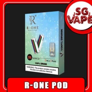 R-ONE POD / Romantic One Vape Flavour The R-one Pod flavour it all started from our founder’s spouse was a cigarette smoker. In order to help his spouse quit smoking, he created this brand, and name it after R-One or Romantic One, because everything started just to help his ONLY ONE.  R ONE, as known as Romantic One, is classic pod flavour compatible to all first generation vape device. It comes with menthol and various fruity flavours. Bundle Set OPTION⚠️ FREE DELIVERY 10 Box – SGD 145 ! (NO CHARGE EXTRA FEE) Specification : Capacity : 2ML Nicotine : 3% ⚠️R-one Pod Compatible Device With⚠️ RELX CLASSIC Device DD3S DEVICE DD TOUCH DEVICE DD Cube DEVICE ZEUZ Device INSTAR Device WUUZ Device R-ONE DEVICE ⚠️R-ONE POD FLAVOUR AVAILABLE LINE UP⚠️ 100% Drink Black Currant Cool Mint Cuba Tobacco Energy Drink Green Bean Ice Long Jing Tea Mocha Coffee Old Popsicle Pineapple Ice Sour Apple Strawberry Ice Taro Ice Cream Watermelon Ice Yakult Mango Ice Lychee Ice Cola Ice Passion Fruit Melon Ice Grapes Ice Banana Ice Peach Ice Blueberry Ice SG VAPE COD SAME DAY DELIVERY , CASH ON DELIVERY ONLY. ORDER BEFORE 5PM , SAME DAY NIGHT SLOT 20:00 PM – 23:00 PM RECEIVED PARCEL. TAKE BULK ORDER /MORE ORDER PLS CONTACT US : SGVAPEJJ VIEW OUR DAILY NEWS INFORMATION VAPE : SGVAPEJJ