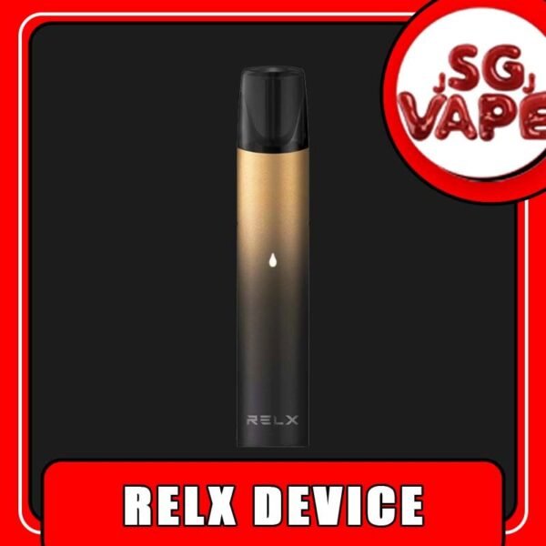 RELX Classic DEVICE - SGVAPEJJ RELX Classic Device is a perfect vape device to start your vaping journey. It powered by 350mAh built-in battery for your daily need and, the RELX device is compact and lightweight to be user-friendly. The pods are made from organic nicotine, providing high-quality nicotine salts for a premium e-juice experience. Specification : Closed Pod / Cartridge System All-in-One Device Built-in Battery 350mAh Maximum Wattage: 6W E-Liquid Capacity: 2ml Package Included : 1x Device 1x USB Cable Compatible Device With : GENESIS POD J13 POD KIZZ POD LANA POD RELX CLASSIC POD R-ONE POD SP2 POD ZENO POD ZEUZ POD ⚠️RELX DEVICE COLOR AVAILABLE⚠️ Classisc Black Gold Shades Gold Twillight Navy Blue Power Red Purple Ocean Sky Blue Space Grey Tiffany Blue SG VAPE COD SAME DAY DELIVERY , CASH ON DELIVERY ONLY. ORDER BEFORE 5PM , SAME DAY NIGHT SLOT 20:00PM – 23:00PM RECEIVED PARCEL. TAKE BULK ORDER /MORE ORDER PLS CONTACT US : SGVAPEJJ VIEW OUR DAILY NEWS INFORMATION VAPE : SGVAPEJJ
