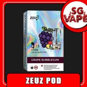 ZEUZ POD - SGVAPEJJ The ZEUZ VAPE POD products are designed to make you feel good while you're doing what makes you feel good. Zeuz Pod Pre-filled with 2ml capacity eliquid, the Zeuz Classic Pod has the most cooling sensation with fruity flavour. As one of the top-selling vape brands, we make all of our products in our own state-of-the-art facility. Our products are 100% certified free of harmful chemicals, and this smaller size is perfect for beginners and experienced vape users alike. Bundle Set OPTION⚠️ FREE DELIVERY 10 Box – SGD 145 ! (NO CHARGE EXTRA FEE) Specifications : Nicotine 3% Capacity 2ml per pod Package Included : 1 Pack of 3 pods ⚠️Zeuz Pod Compatible Device With⚠️ RELX Device DD3S Device DD Cube Device ZEUZ Device INSTAR Device R-ONE Device DD TOUCH Device ⚠️ZEUZ POD FLAVOUR AVAILABLE⚠️ Tasty Melon / Watermelon Redbull (Energy Drink) Grape Bubblegum Honey Grapefruit Banana Milkshake Soy Milk Classic Tobacco Longan Smoothie Matcha GreenTea Milkshake Apple Grape Blackcurrant Coke Lemonade Pink Guava Mango Strawberry Ice Sparkling Lemonade Taro Jasmine Tie Guan Yin Ice Blended Coffee Peach Lychee Spearmint Energy Plus (100plus) SG VAPE COD SAME DAY DELIVERY , CASH ON DELIVERY ONLY. ORDER BEFORE 5PM , SAME DAY NIGHT SLOT 20:00 PM – 23:00 PM RECEIVED PARCEL. TAKE BULK ORDER /MORE ORDER PLS CONTACT US : SGVAPEJJ VIEW OUR DAILY NEWS INFORMATION VAPE : SGVAPEJJ