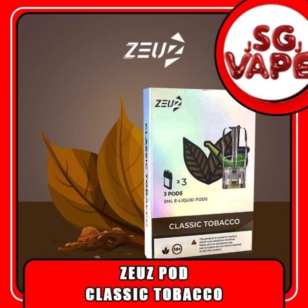 ZEUZ POD - SGVAPEJJ The ZEUZ VAPE POD products are designed to make you feel good while you're doing what makes you feel good. Zeuz Pod Pre-filled with 2ml capacity eliquid, the Zeuz Classic Pod has the most cooling sensation with fruity flavour. As one of the top-selling vape brands, we make all of our products in our own state-of-the-art facility. Our products are 100% certified free of harmful chemicals, and this smaller size is perfect for beginners and experienced vape users alike. Bundle Set OPTION⚠️ FREE DELIVERY 10 Box – SGD 145 ! (NO CHARGE EXTRA FEE) Specifications : Nicotine 3% Capacity 2ml per pod Package Included : 1 Pack of 3 pods ⚠️Zeuz Pod Compatible Device With⚠️ RELX Device DD3S Device DD Cube Device ZEUZ Device INSTAR Device R-ONE Device DD TOUCH Device ⚠️ZEUZ POD FLAVOUR AVAILABLE⚠️ Tasty Melon / Watermelon Redbull (Energy Drink) Grape Bubblegum Honey Grapefruit Banana Milkshake Soy Milk Classic Tobacco Longan Smoothie Matcha GreenTea Milkshake Apple Grape Blackcurrant Coke Lemonade Pink Guava Mango Strawberry Ice Sparkling Lemonade Taro Jasmine Tie Guan Yin Ice Blended Coffee Peach Lychee Spearmint Energy Plus (100plus) SG VAPE COD SAME DAY DELIVERY , CASH ON DELIVERY ONLY. ORDER BEFORE 5PM , SAME DAY NIGHT SLOT 20:00 PM – 23:00 PM RECEIVED PARCEL. TAKE BULK ORDER /MORE ORDER PLS CONTACT US : SGVAPEJJ VIEW OUR DAILY NEWS INFORMATION VAPE : SGVAPEJJ