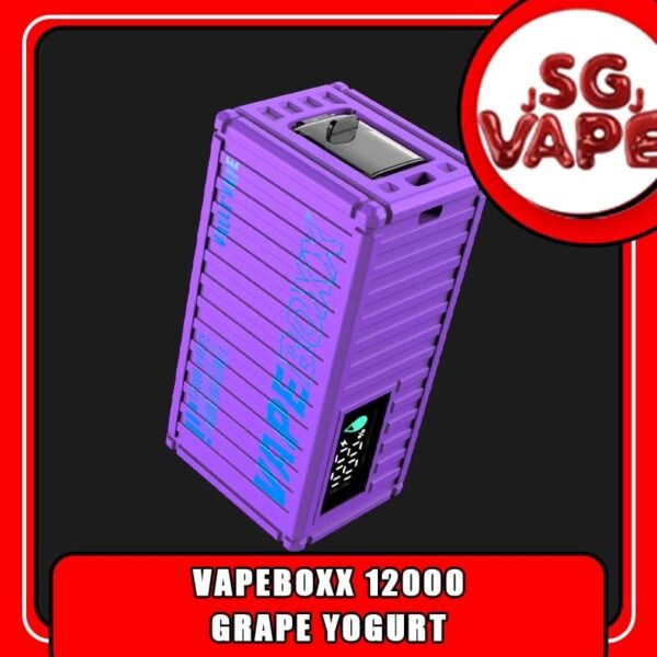 VAPEBOXX 12000 / 12K  DISPOSABLE Vape The Vapeboxx 12000 / 12K Disposable in our Vape Singapore - SGVAPE JJ Ready Stock , Get it now with us and same day delivery . The VapeBoxx 12000 By Vault Vape , is a Adjustable Airflow with Type-C Fast Charging Kontainer Container . Try and Collection Here! Specifition : Smart Screen Display Hidden Foldable TIP Explosive Cloud Adjustable Airflow Convenient Landyard Compatible ⚠️VAPEBOXX 12000 DISPOSABLE FLAVOUR LIST⚠️ Double Mango Energy Bull Grape Apple Grape Yogurt Gummy Bear Hazelnut Coffee Honeydew Melon Mixed Fruit Original Yakult Solero Ice Cream Sour Bubblegum Strawberry Ice Cream Grape Sparkling Lychee Sparkling Green Apple Sparkling Watermelon Bubblegum Blackcurrant Grape Kiwi Strawberry Apple SG VAPE COD SAME DAY DELIVERY , CASH ON DELIVERY ONLY. ORDER BEFORE 5PM , SAME DAY NIGHT SLOT 20:00 PM – 23:00 PM RECEIVED PARCEL. TAKE BULK ORDER /MORE ORDER PLS CONTACT US : SGVAPEJJ VIEW OUR DAILY NEWS INFORMATION VAPE : SGVAPEJJ