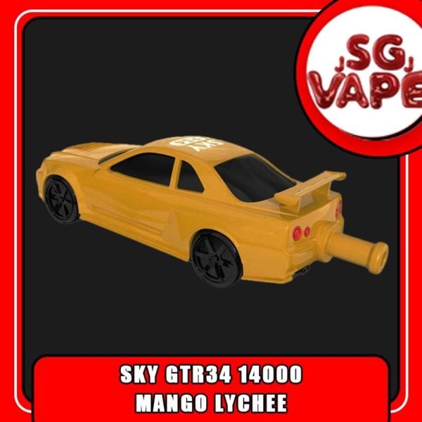 SKY GTR34 14000 / 14K DISPOSABLE The SKY GTR34 / 14000 14K DISPOSABLE in our Vape Singapore , Sg Vape JJ Ready stock on sale , get it now with us and same day delivery ! This product also is Sky R34 Vape , It features a high nicotine concentration for a satisfying hit and comes with a rechargeable battery, ensuring longevity and convenience. The Sky GTR34 is designed to be user-friendly and portable, offering a seamless vaping experience without the need for frequent refills or recharges. Its impressive puff capacity makes it an ideal choice for those seeking an extended disposable vape option. Sky GTR34 14000 Disposable Vape has 10 flavour new arrival For you choose the Salt Nic! ⚠️SKY R34 14K DISPOSABLE FLAVOUR LIST⚠️ Grape Blackcurrant Sour Bubblegum Honeydew Watermelon Double Mango Lemon Cola Gummy Bear Mix Berries Mango Grape Mango Lychee Solero Lime SG VAPE COD SAME DAY DELIVERY , CASH ON DELIVERY ONLY. ORDER BEFORE 5PM , SAME DAY NIGHT SLOT 20:00 PM – 23:00 PM RECEIVED PARCEL. TAKE BULK ORDER /MORE ORDER PLS CONTACT US : SGVAPEJJ VIEW OUR DAILY NEWS INFORMATION VAPE : SGVAPEJJ