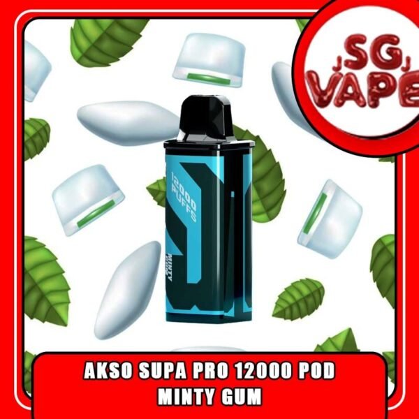 AKSO SUPA PRO CARTRIDGE POD 12K / 12000 DISPOSABLE The AKSO SUPA PRO CARTRIDGE POD 12000 / 12k DISPOSABLE Vape in our SGVAPEJJ ready stock on sale , get it now with us and same day delivery ! Experience vaping with the epitome of AKSO Supa 12000 close pod systems. It has the power of advanced chip sets to elevate your satisfaction with the booster button, and ensures safety with the child lock feature . Stay informed with precise indicators for battery and liquid levels. Your ultimate vaping journey awaits! Stay tuned! What makes AKSO SUPA PRO are different than the other device because it came with Chip Set System which will show you accurate level of flavour indicator. delivers a great flavoring, a satisfying draw and the indicator; They feel really good in the hand as ergonomic shape to hold and vape with. (by Vapesg , sgvapejj.com) Specification : 12ml eliquid Chip set tech Type c rechargeable Blue LED : Unlock and boost (Press the button to boost experience) Blue and green LED: Child lock (Press button for 3 second) ⚠️AKSO SUPA PRO 12000 CARTRIDGE FLAVOUR LIST⚠️ Nutty Tobacco Pomegranate Plum Guava Pineapple Orange Minty Gum Peanut Butter Toast Ice Watermelon Apple Asam Boi Triple Mango Mango Lime Grape Rootbeer SG VAPE COD SAME DAY DELIVERY , CASH ON DELIVERY ONLY. ORDER BEFORE 5PM , SAME DAY NIGHT SLOT 20:00 PM – 23:00 PM RECEIVED PARCEL. TAKE BULK ORDER /MORE ORDER PLS CONTACT US : SGVAPEJJ VIEW OUR DAILY NEWS INFORMATION VAPE : SGVAPEJJ