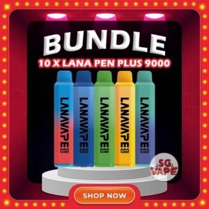 10 X LANA PEN PLUS 9K / 9000 PUFFS DISPOSABLE - SG VAPE JJ Get 10 pcs X LANA PEN PLUS 9K / 9000 DISPOSABLE with amazing price! FREE DELIVERY The Lana Pen Plus 9000 / 9K Puffs disposable vape is cool design and it is rechargeable. It contains nicotine salt e-juice and vapes up to 9000 puffs. There are many flavours for you to choose from. The rechargeable port at the bottom of the device guarantees you finish the last drop of the e-juice in the tank every time. Specification : Nicotine: 3% Puff: 9000 Puffs Pre-filled 15ml Vape Juice Battery charged : 650mAh LED Flashing Lights ⚠️LANA PEN PLUS 9000 AVAILABLE FLAVOUR⚠️ Apple Blueberry Raspberry Pomegranate Cantaloupe Frozen Bubble Gum Frozen Grape Frozen Lychee Frozen Passion Fruit Frozen Sea Salt Lemon Frozen Super Mint Frozen Tie Guan Yin Frozen Watermelon Grape Kiwi Passion Fruit Guava Lychee Strawberry Milk Strawberry Watermelon Taro Ice Cream Watermelon SG VAPE COD SAME DAY DELIVERY , CASH ON DELIVERY ONLY. ORDER BEFORE 5PM , SAME DAY NIGHT SLOT 20:00PM – 23:00PM RECEIVED PARCEL. TAKE BULK ORDER /MORE ORDER PLS CONTACT US : SGVAPEJJ VIEW OUR DAILY NEWS INFORMATION VAPE : SGVAPEJJ